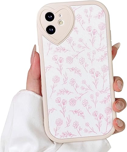 Miniatura 7 de Funda compatible con iPhone 11, lindo corazón pequeño con lente de amor, protector de parachoques para niñas y mujeres, TPU suave a prueba de