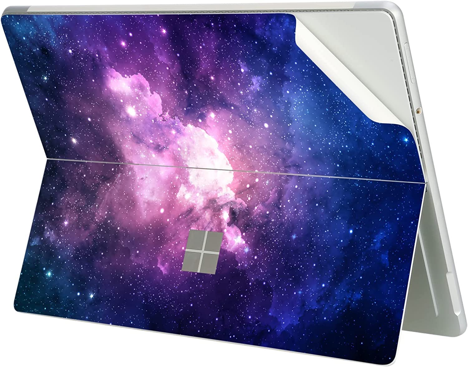 Ultra Thin Protective Tablet Cover Skin Decal Sticker for Microsoft New Surface Pro 11 (2024 Release Copilot PC)/ Pro 9, Easy Apply, Anti-Scratch, Residue Free Vinyl Skin [Nebula]