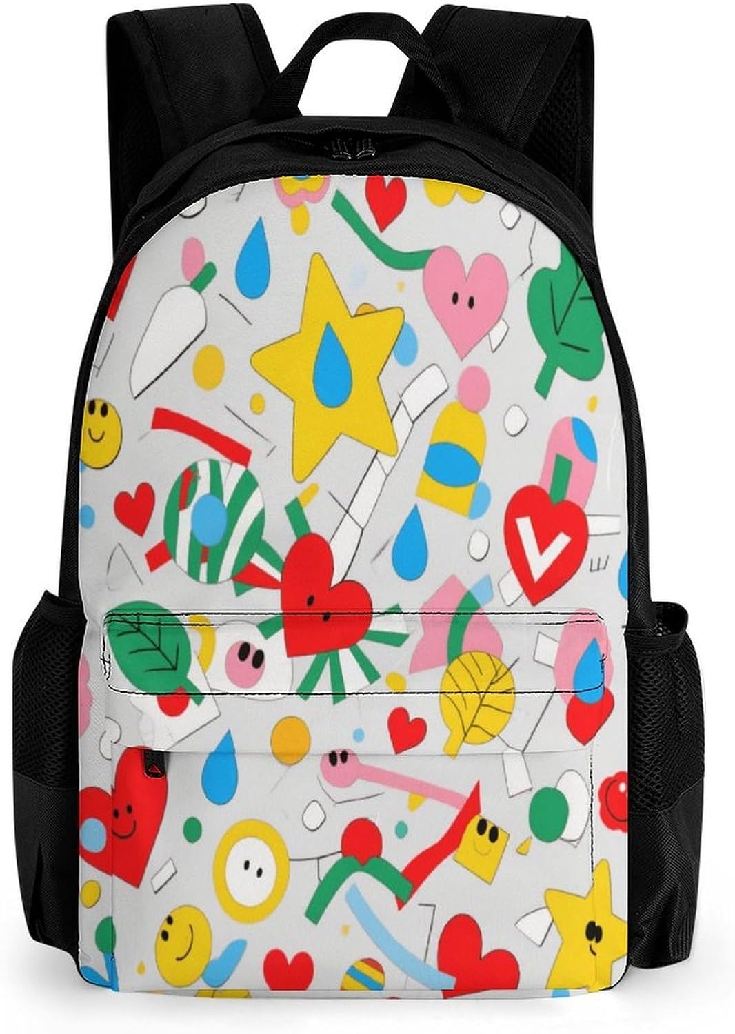 Irregular Pattern Backpack Daypack Travel Backpack | Lightweight Casual Laptop Backpack for Women Men Aesthetic Travel Bag for Weekender Business Hiking Outdoor