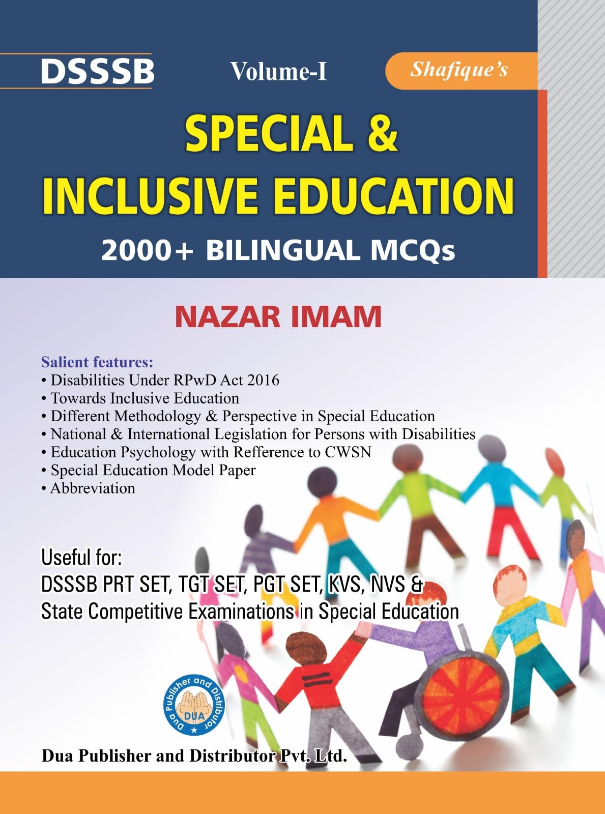 Special & Inclusive Education for DSSSB (Volume-I) [Perfect Paperback] Nazar Imam