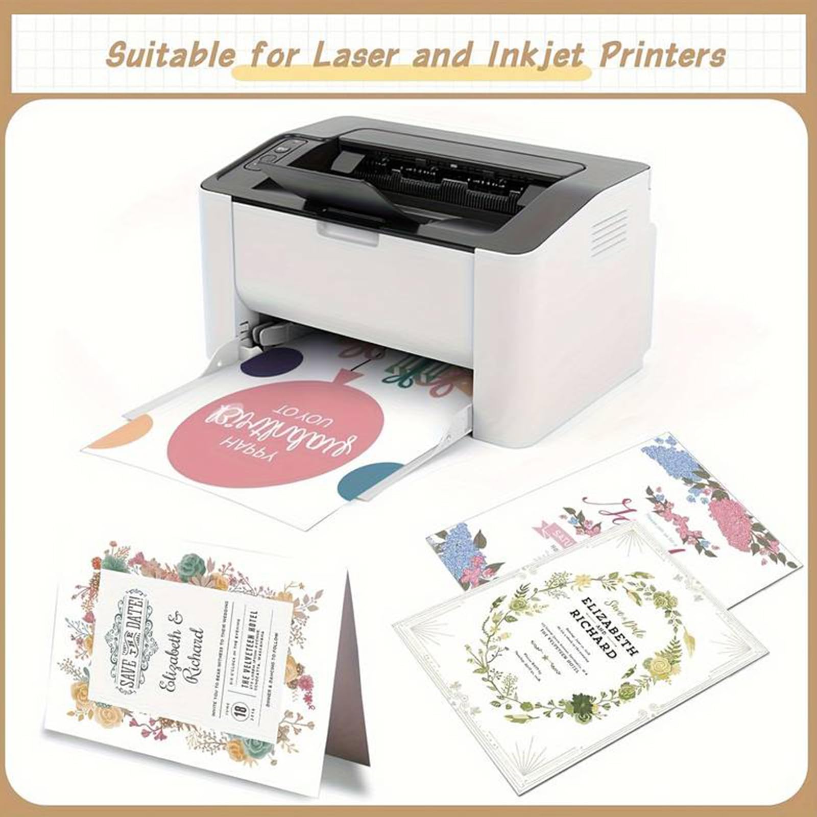 100 stuks A6 kraftpapieren kaarten, 14,8 x 10,5 cm, indexkaarten, A6, blanco ansichtkaarten, kaarten om zelf vorm te geven, 250 g/m², kraftkarton voor doe-het-zelf creatieve knutselprojecten