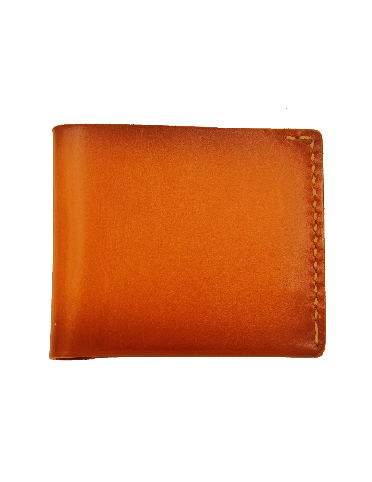 Kronen Soehne Mens Genuine Leather Bifold Slim Front Pocket Wallet Card Case Holder