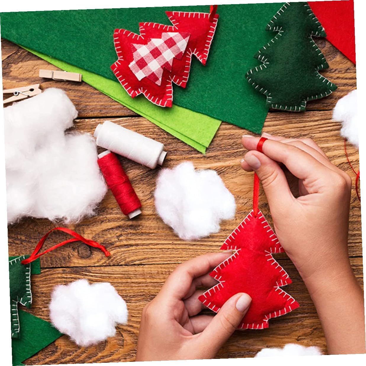 Mikikit 2pcs Artificial Snow Blankets Fluffy Cotton Fake Snow for Christmas Party Supplies Winter Holiday Decor and Photo Props