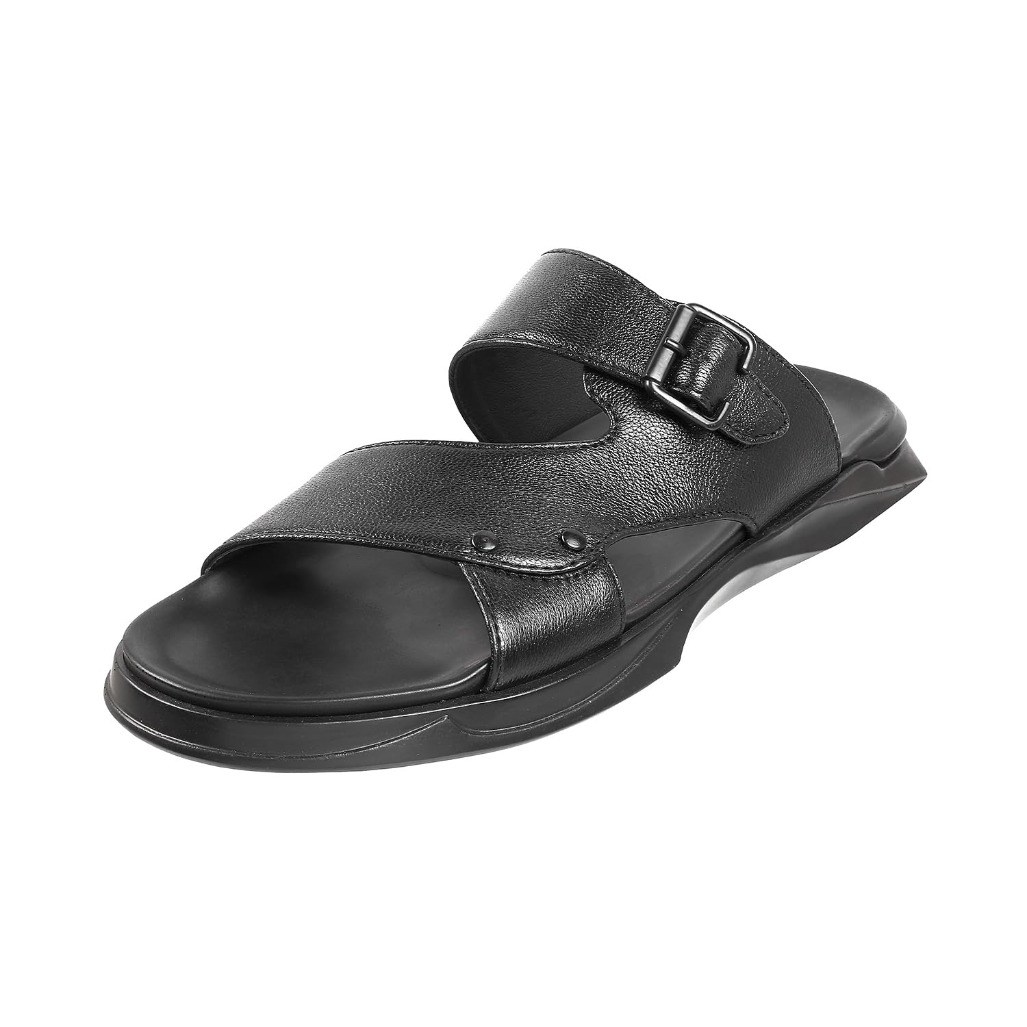 See full amazon price history chart for Metro Men Black Leather Slip-on Comfort Chappal UK/8 EU/42 (16-287) Metro Men Black Leather Slip-on Comfort Chappal UK/8 EU/42 (16-287) (B0CW1RGXXR) Amazon Price History, Amazon Price Tracker