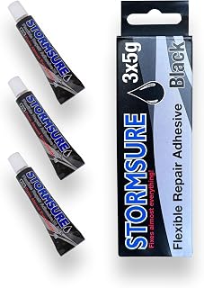 Stormsure Adhesivo Reparador Flexible 3x5g Negro