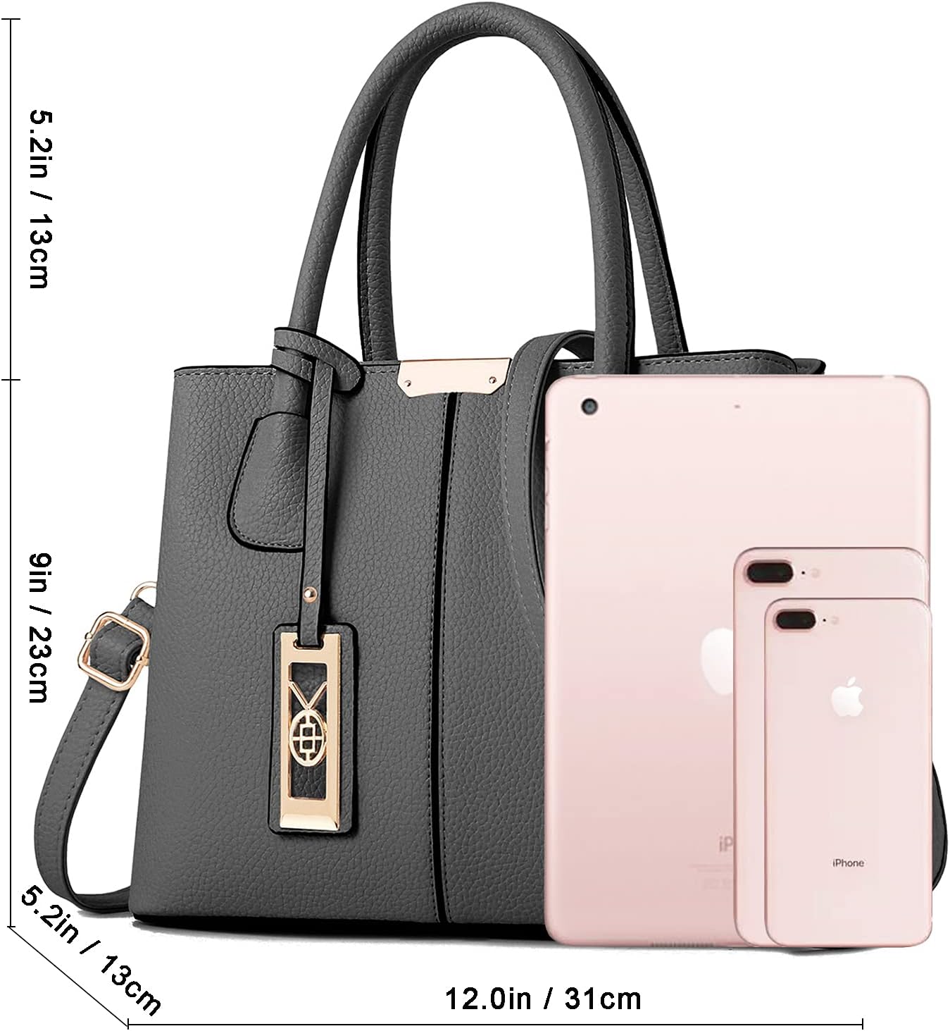 CHICAROUSAL Purses and Handbags for Women Leather Crossbody Bags Women's Tote Shoulder Bag - Image 6