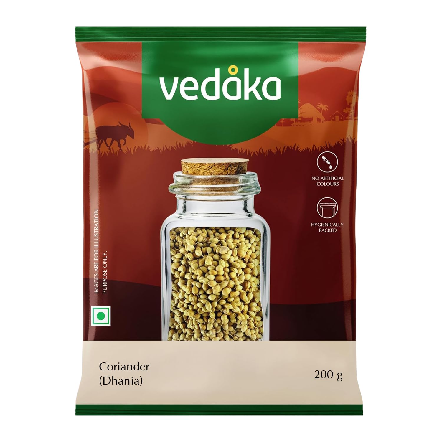 Amazon Brand - Vedaka Coriander (Dhania) Seeds, 200g-image-40