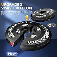 Vista 4 de Paquete de 2 luces Eletorot para sombrilla de patio, luces recargables al aire libre para decoración de patio, luces de mesa de patio, luz de poste