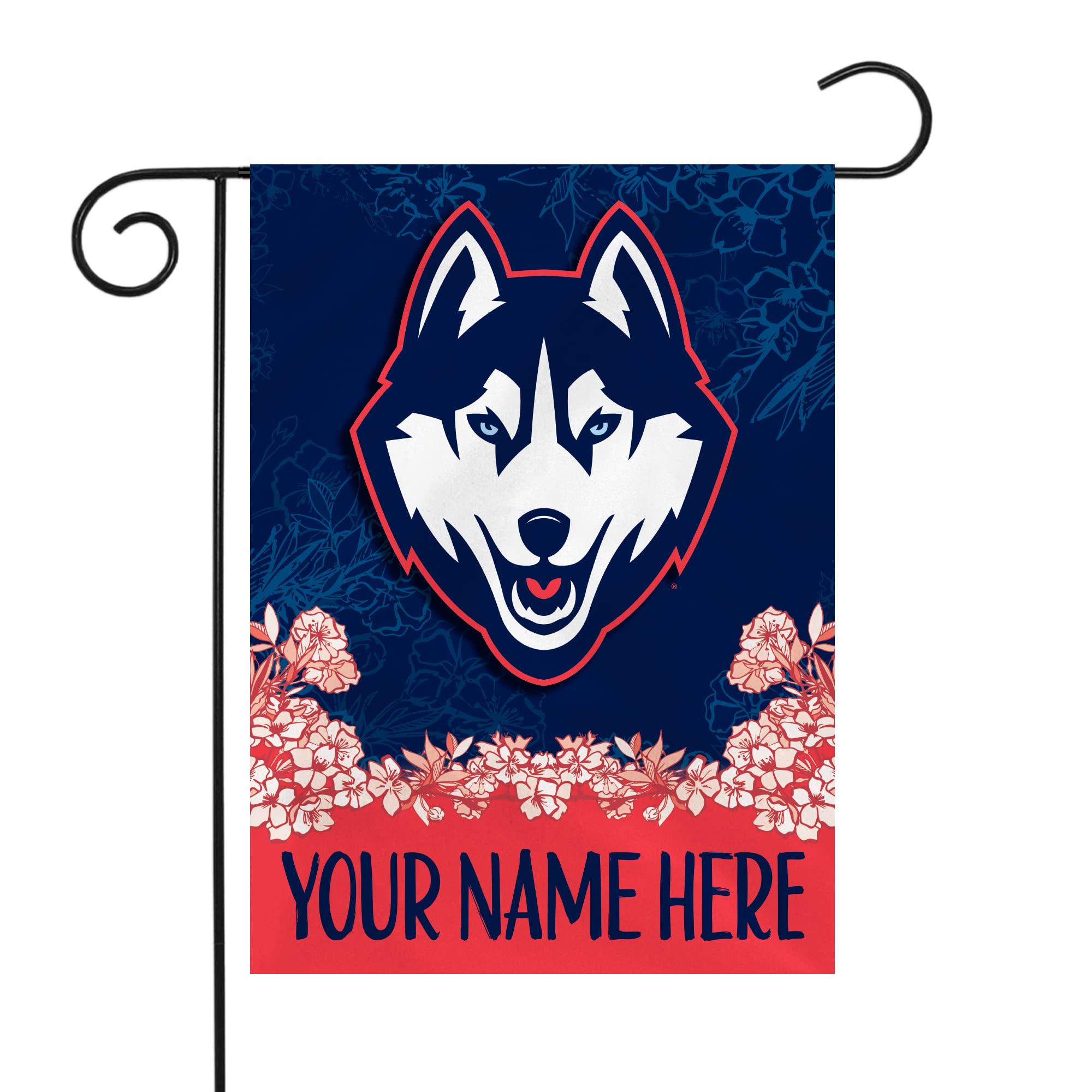 Rico Industries NCAA Standard/Primary Personalized Garden Flag