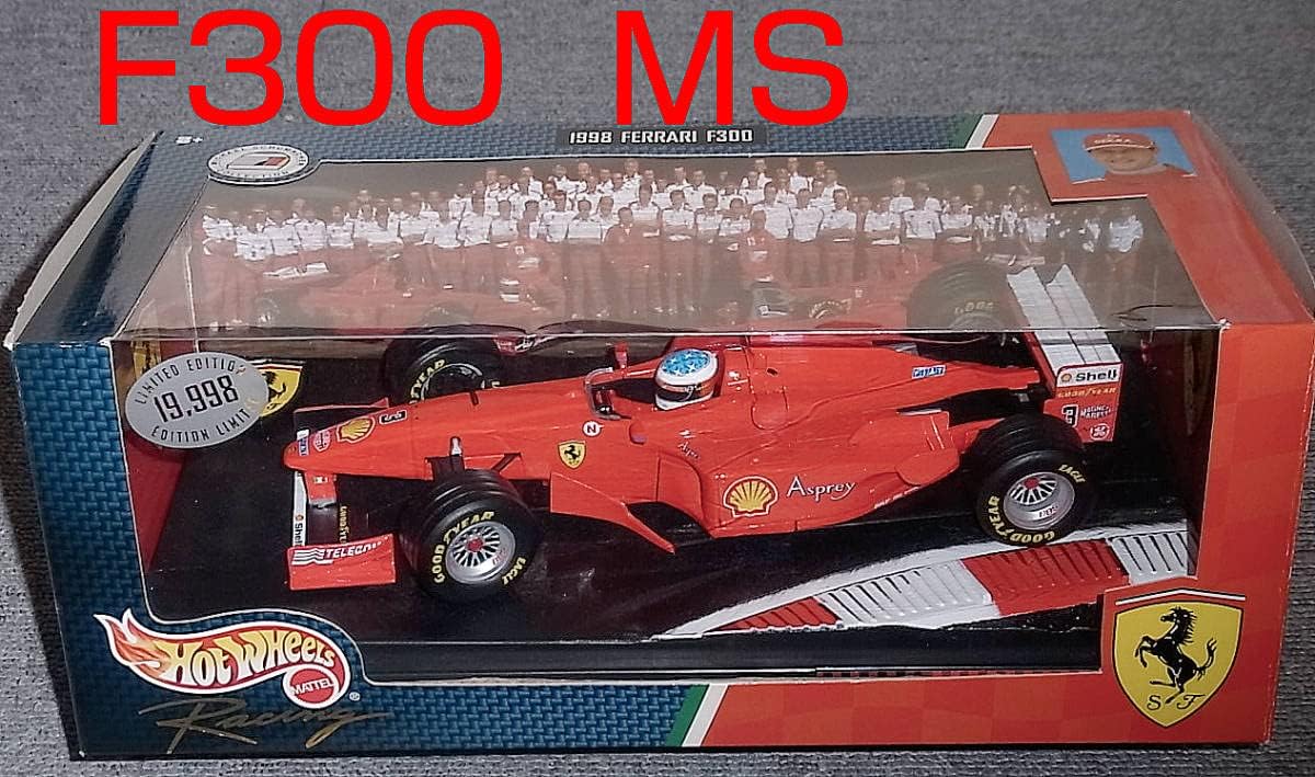 マテル 1/18 フェラーリ F300 シューマッハ 1998 FERRARI1/18