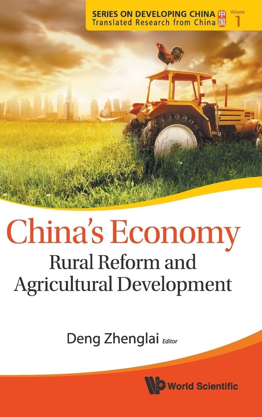 Buy China's Economy: Rural Reform and Agricultural Development: 1 (Series on Developing China, 1) — BookShops.in