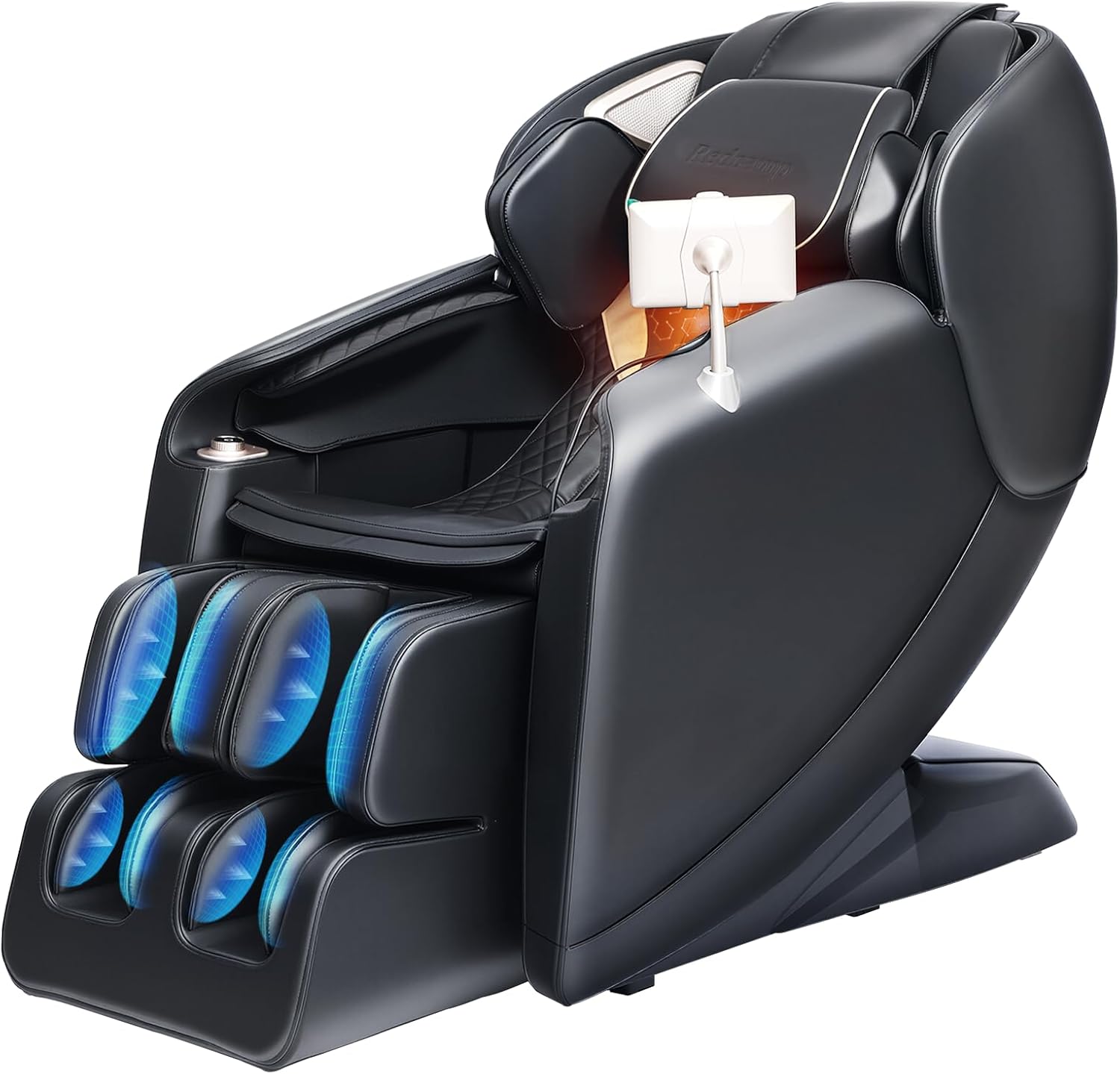 2025 Massage Chair Full Body Zero Gravity 3D SL-Track Shiatsu Massage Recliner Chair with Heat,AI Control, Body Scan,Black