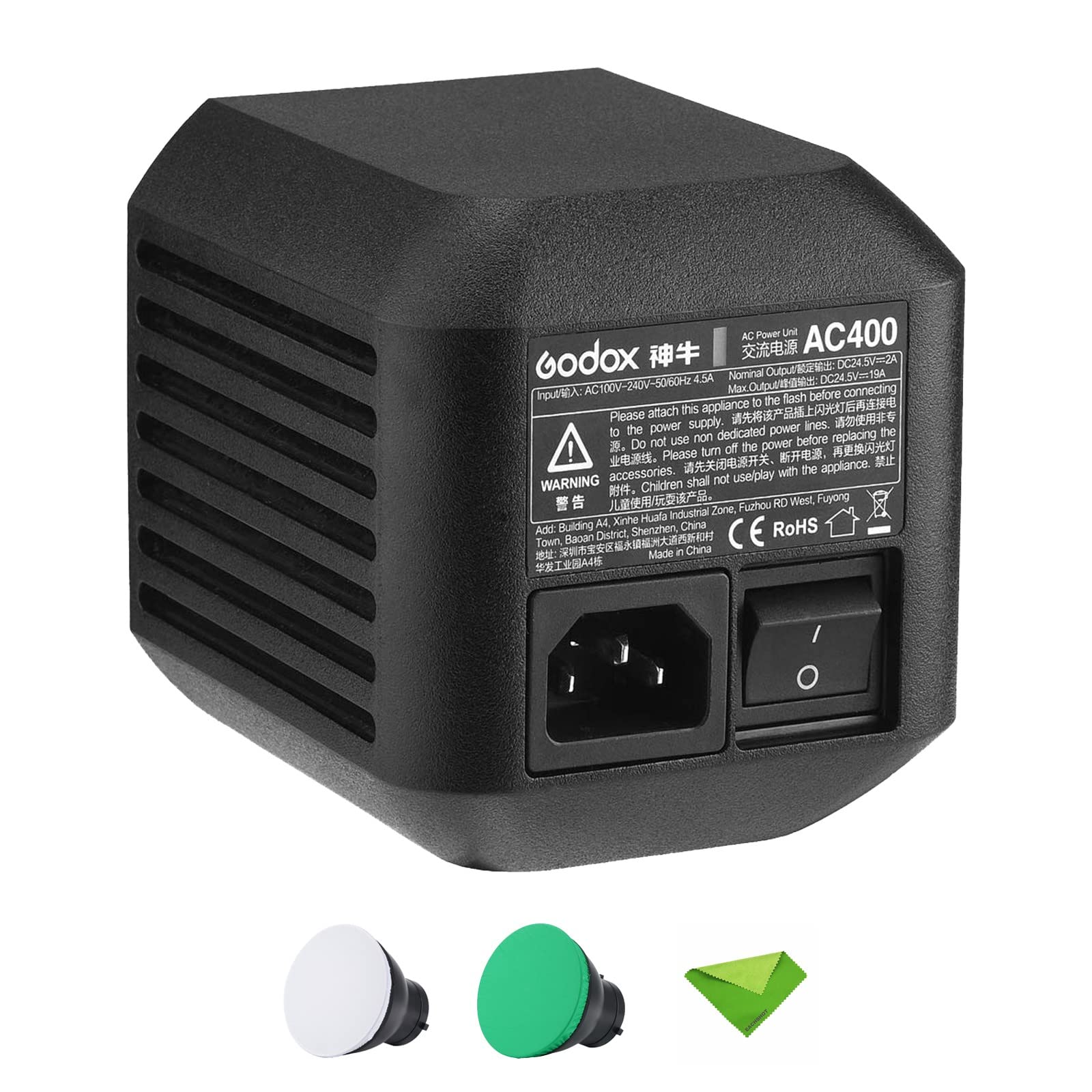 Amazon.com : Godox AC400 AC Power Unit Source Adapter with 5m 