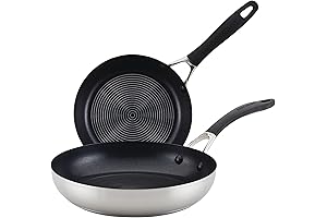 Circulon SteelShield Stainless Steel Frying Pan Set