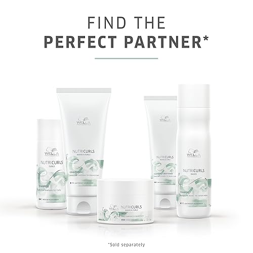 Miniatura 7 de Wella Professionals Nutricurls - Juego de champú + acondicionador para ondas, formulado con complejo nutritivo, nutre y define las ondas, régimen de