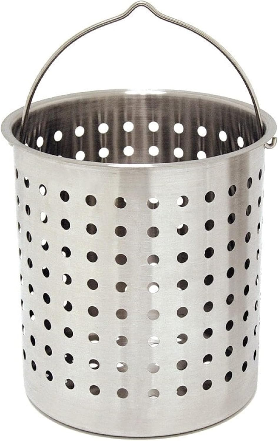 Bayou Classic Fryer Basket - Perforated Steam, Boil, Fry Accessory, 30 Quart - Aluminum