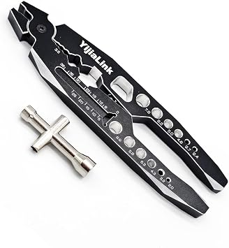 Multi-Functional RC Shock Absorber Pliers Ball Head Pliers Compatible with 1/8 1/10 1/12 Traxxas Arrma Axial Losi Redcat HSP HPI RC crawler truck cars