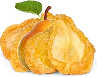 Dried Pears by It's Delish, 5 Lbs Bulk Bag | Fancy California Pear Slices No Sugar Added | Healthy Dried Fruit Snack Food Naturally Sweet Moist and Chewy Dry Fruit Snacks | Vegan, Kosher