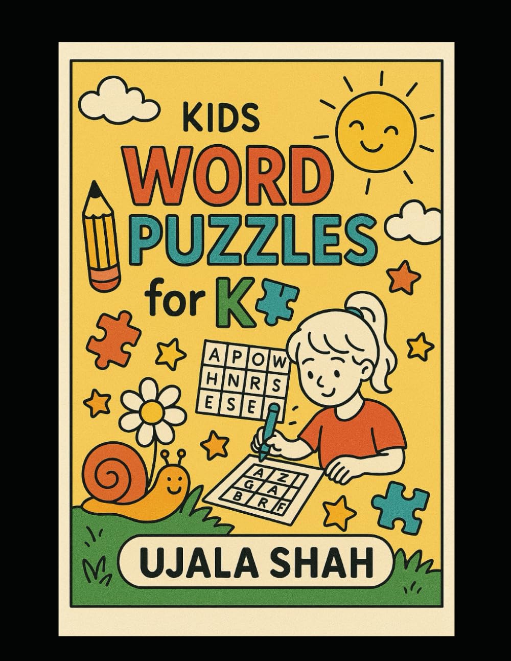 Brain-Boosting Word Puzzles for Kids: A Fun Activity Book of Word Games for Early Learners