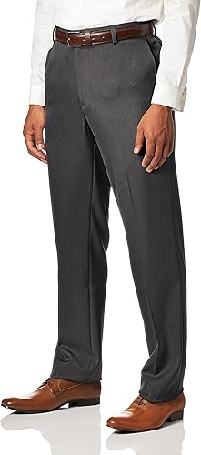 Van Heusen Mens Straight Fit Flat Front Traveler Ultimate Dress Pant