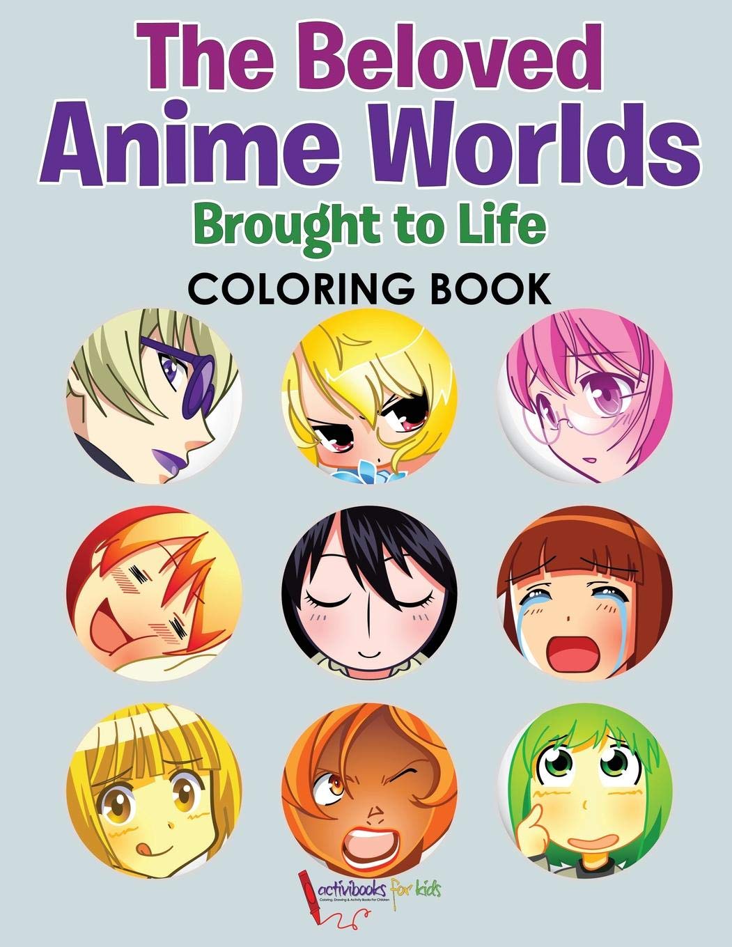 Buy The Beloved Anime Worlds Brought to Life Coloring Book Online at