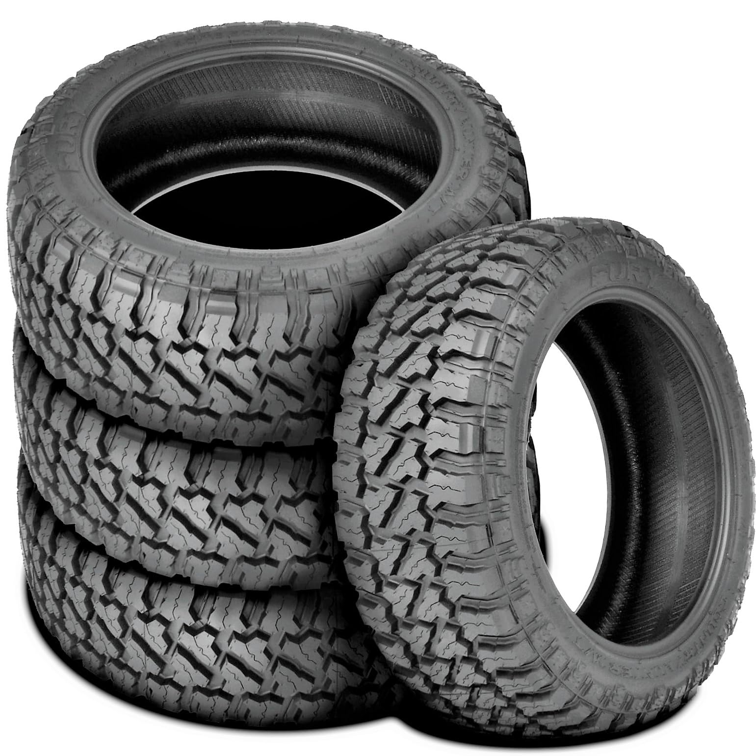 Amazon.com: Fury Off-Road Tire FCH33145024 MT 33X14.50R24LT 