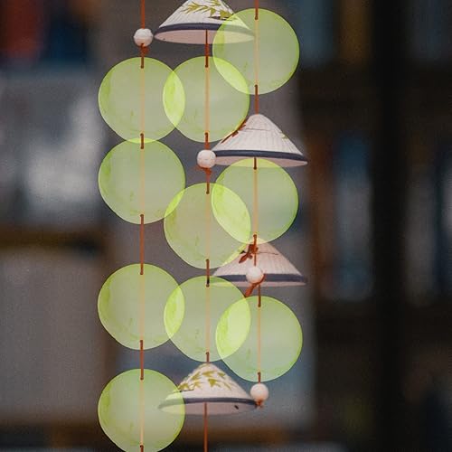 Miniatura 2 de Sewroro 100 unidades de conchas redondas de Capiz de mar, conchas de Capiz, conchas de viento planas de mejillón, moneda con agujeros dobles para