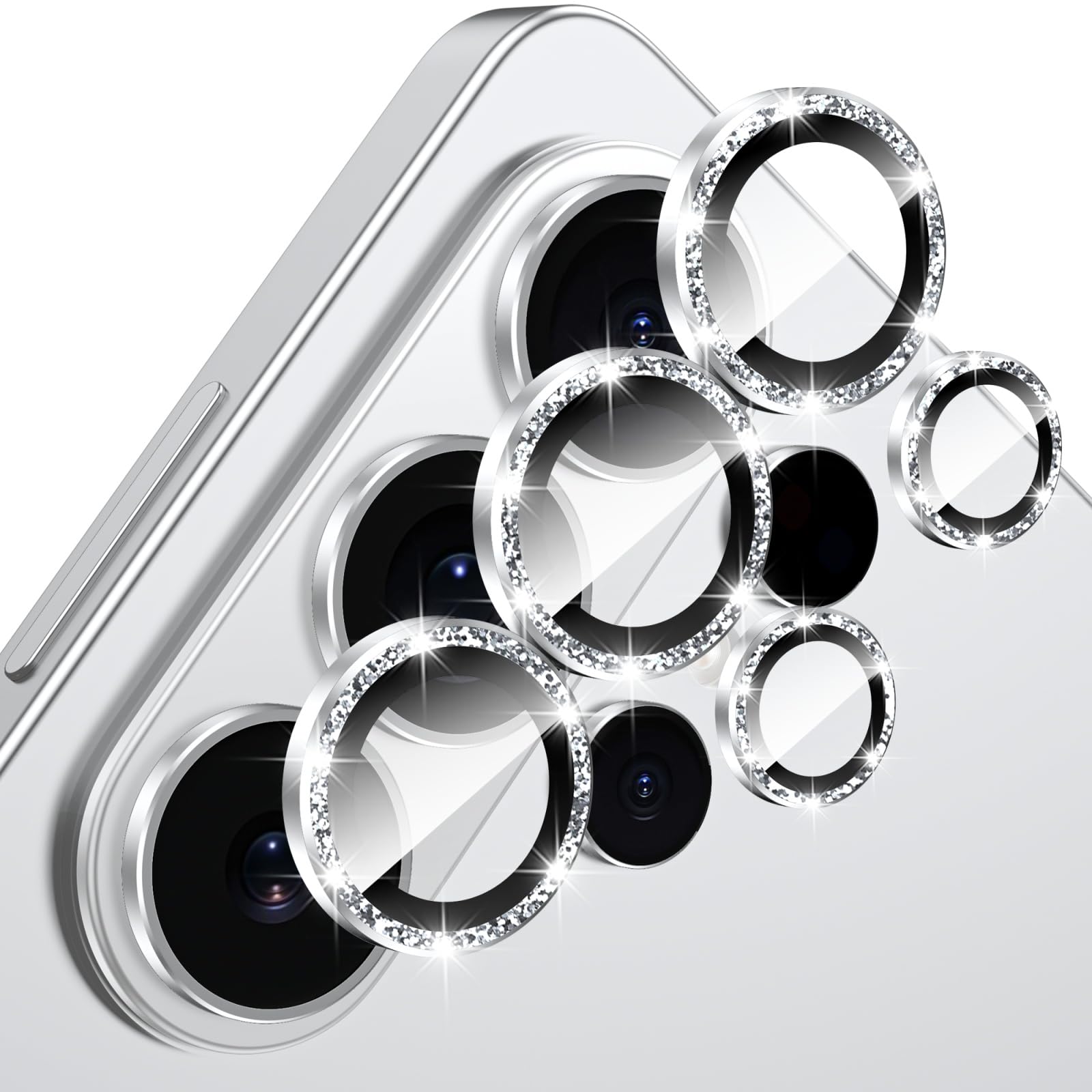 Osłona obiektywu aparatu Samsung Galaxy S26 Ultra, szkło hartowane 9H, odporne na zarysowania, przyjazna dla obudowy, metalowa osłona ekranu aparatu z indywidualnym pierścieniem do S26 Ultra