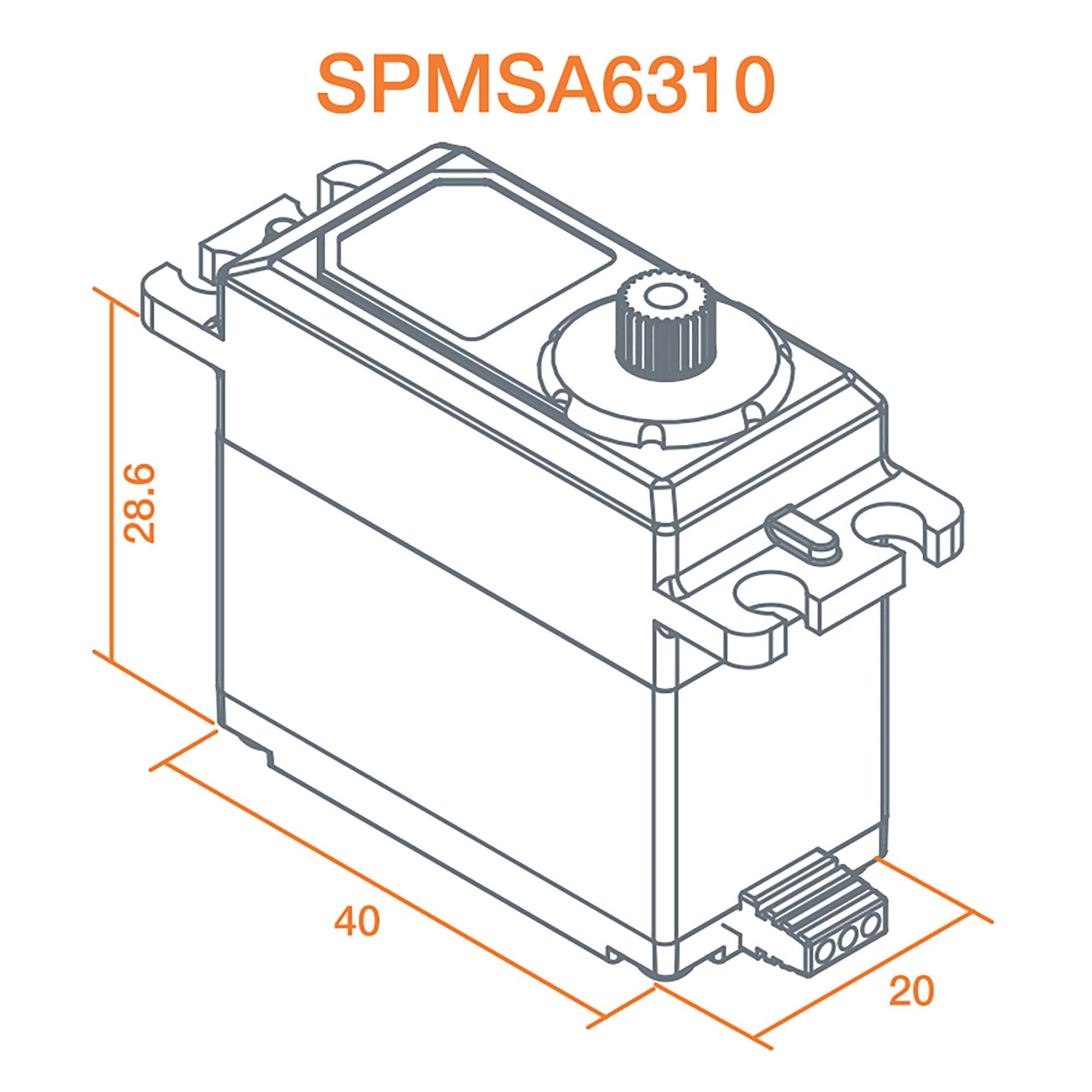 Spektrum SPMSA6310 samolot, wielokolorowy