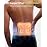 Rakiie Lower Back Brace for Women, Back Belt Support for Men with 8 Stays, Soft Lumbar Support with Full Protection, Orange Size S