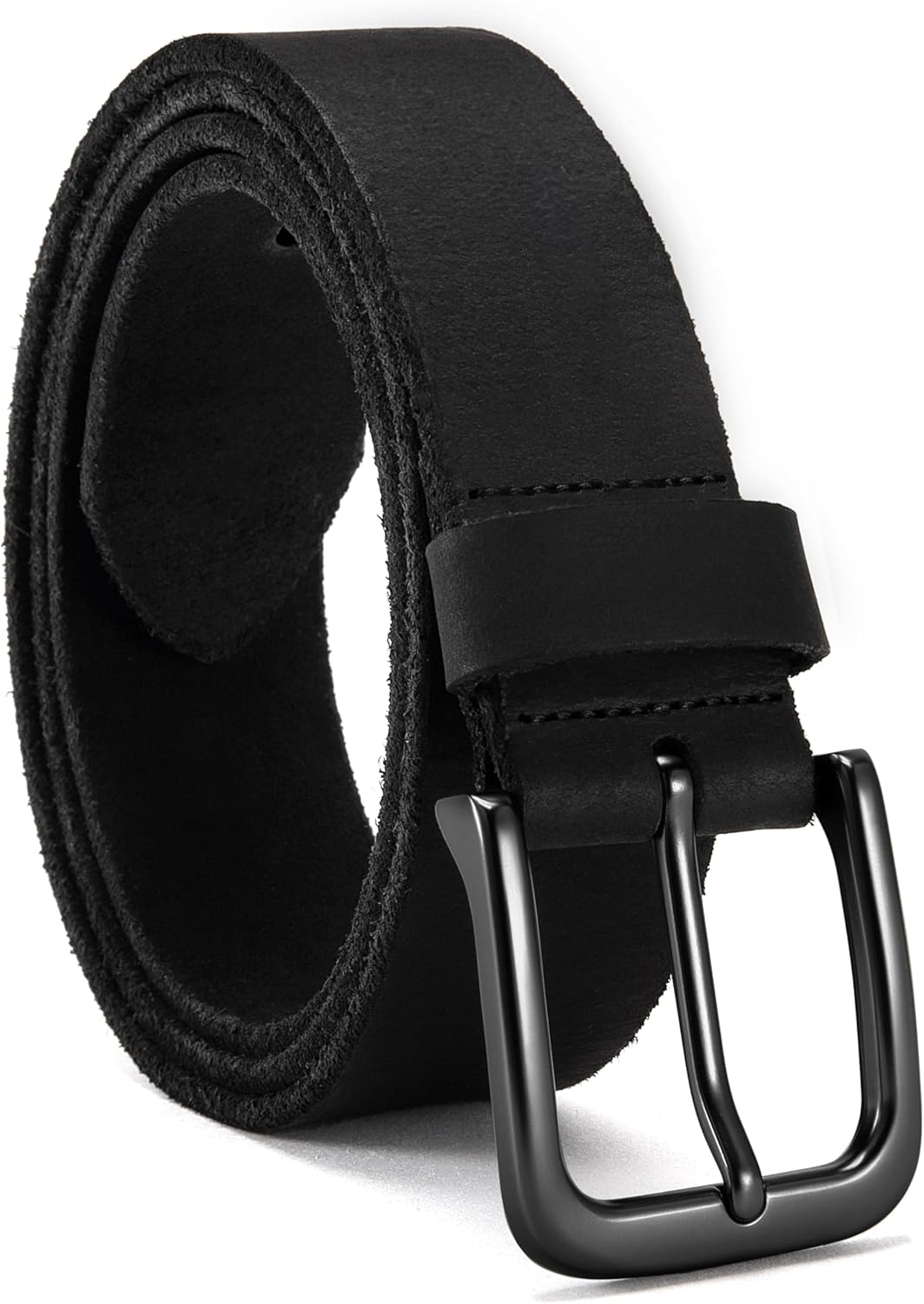 CHAOREN Full Grain Leather Belt for Men, Work Belts for Men Heavy Duty, Daily Wear for Jeans Pants