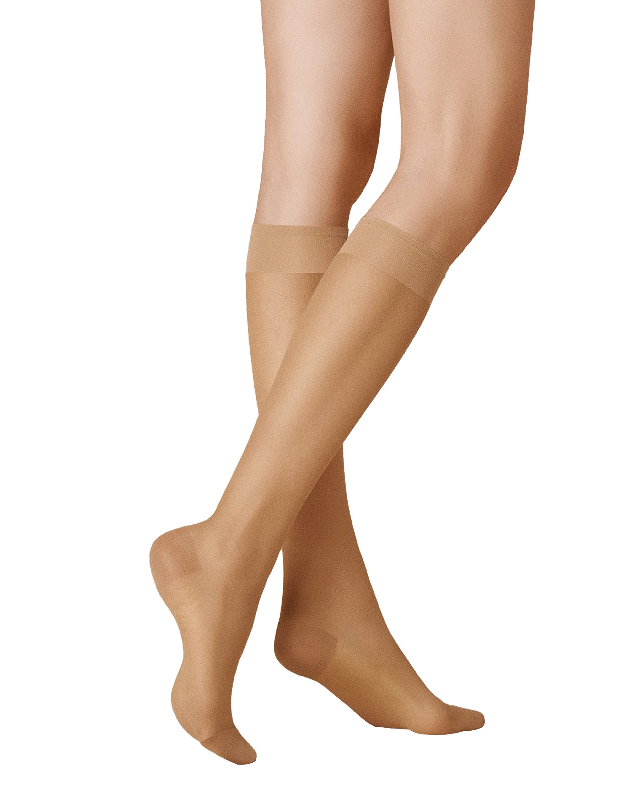 Kunert Women's Beige (Cashmere 0540) Matt Fine Knee Socks, Smooth And Soft, 20 Denier - Beige - (Manufacturer Size: 35/38)