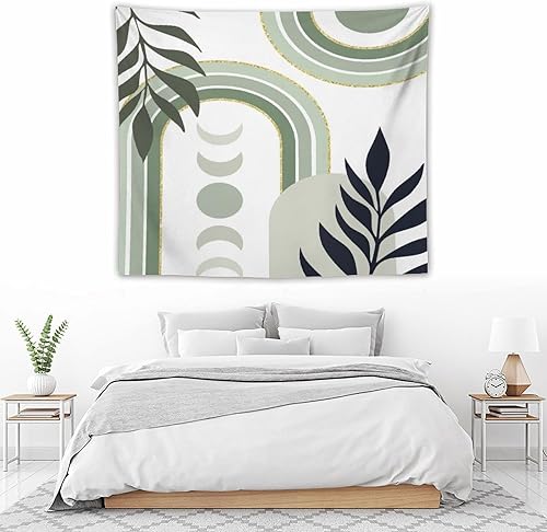 Miniatura 163 de Tapiz floral retro de los años 60 y 70, diseño hippie de primavera Groovy Flower Power Flower Boho para colgar en la pared, arte neutro para Hippie