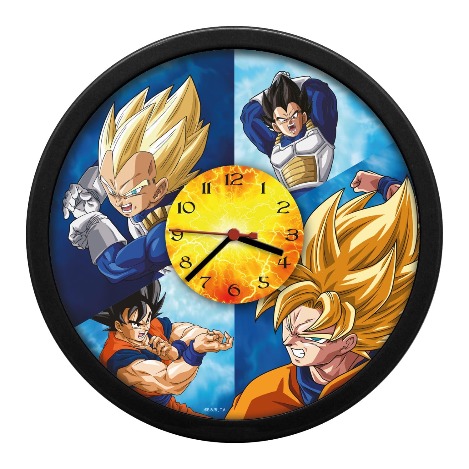 アベイシングエイプ✕ドラゴンボール壁掛け時計 Amazon.co.jp: キッズライセンス壁掛け時計、ブラックドラゴンボール