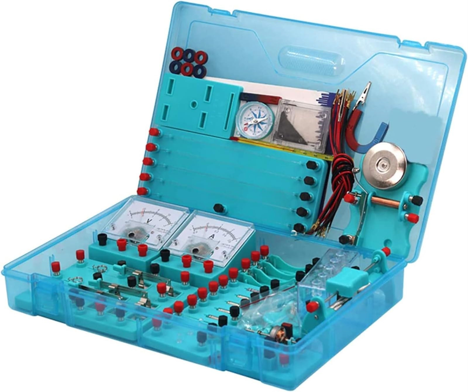 Elektromagnetismus-Schaltkreis-Experimentierset, ABS und verchromt