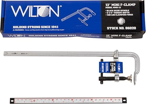 Miniatura 2 de Wilton - Mini abrazadera F de 12 pulgadas, garganta de 2-14 pulgadas (MMS-12)