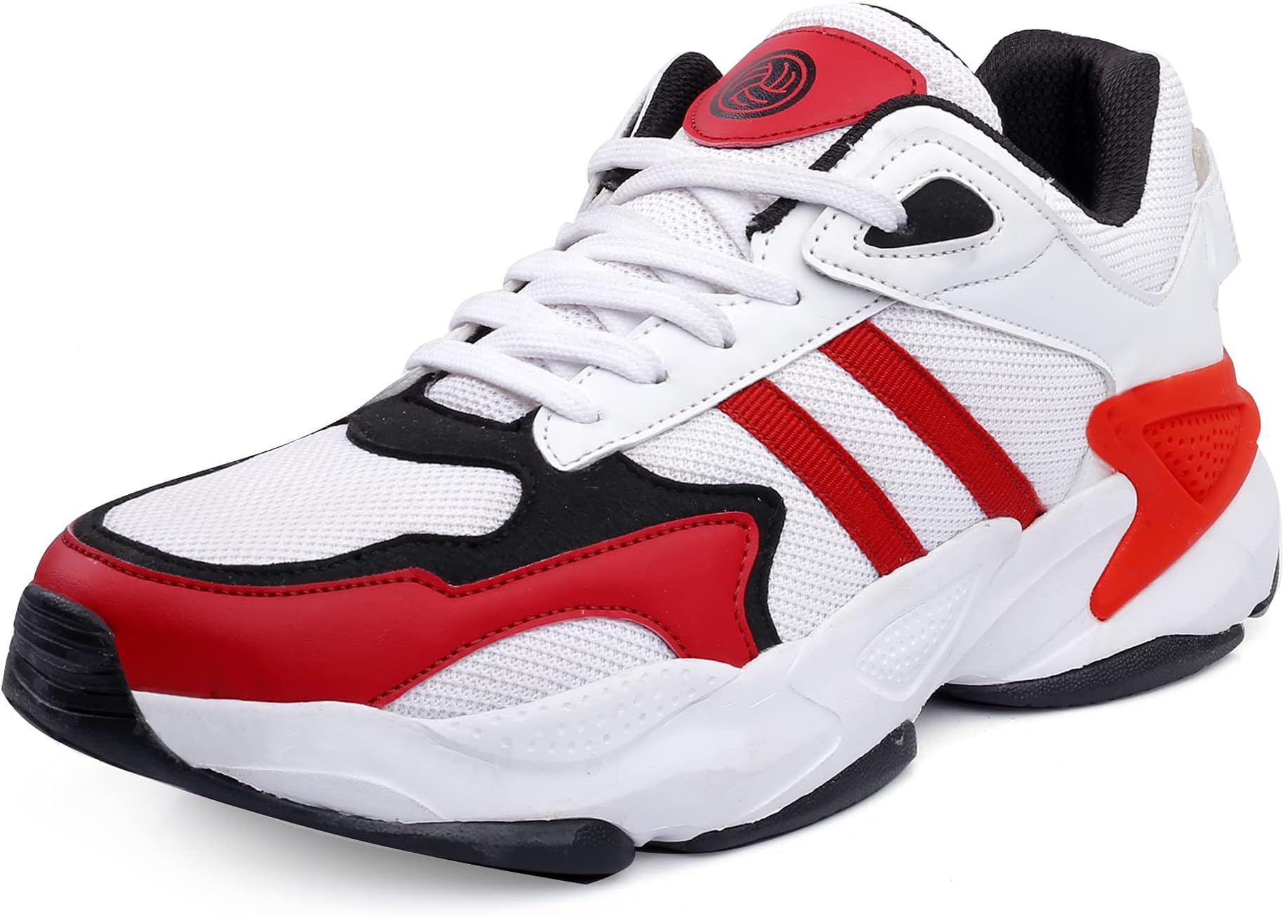 Bacca BucciMen's Falcon Running Shoes for Tuff Surface Run with TPR & Eva Sole and Breathable Upper