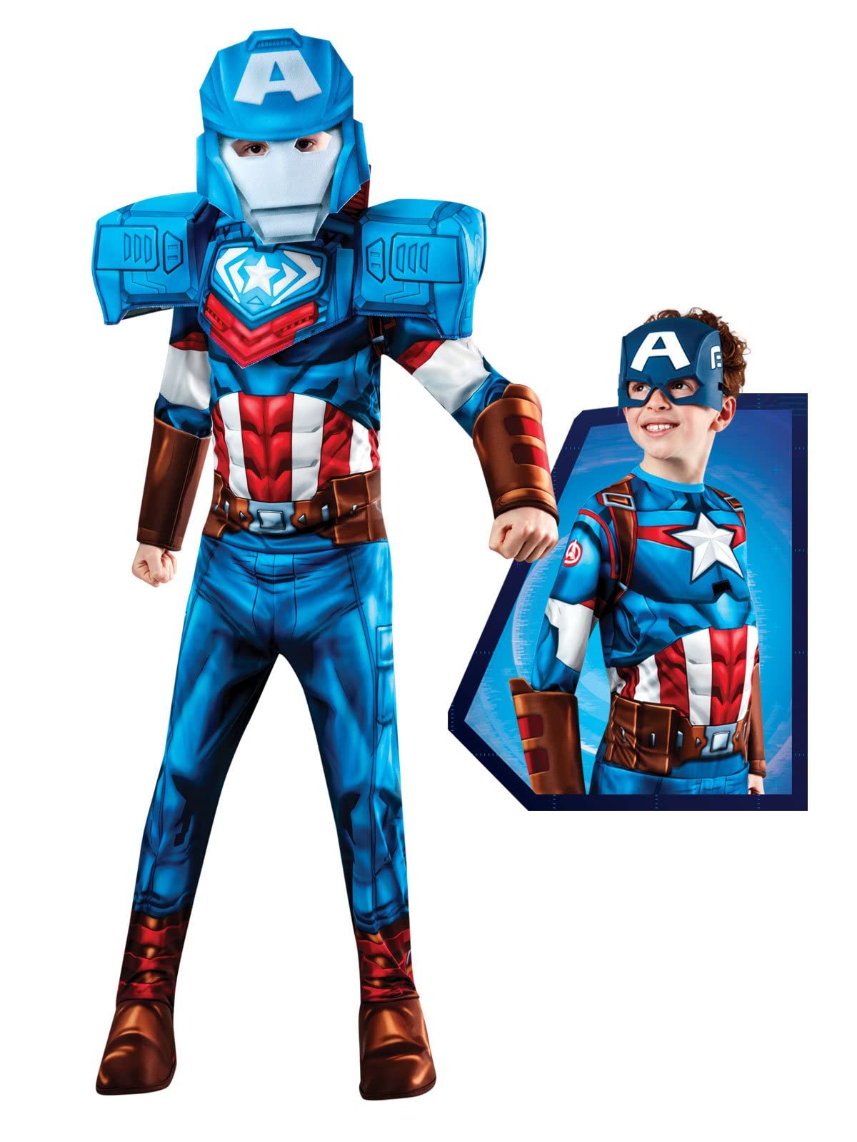Rubie's Kapitan America(TM) kostium dziecięcy Mech Strike
