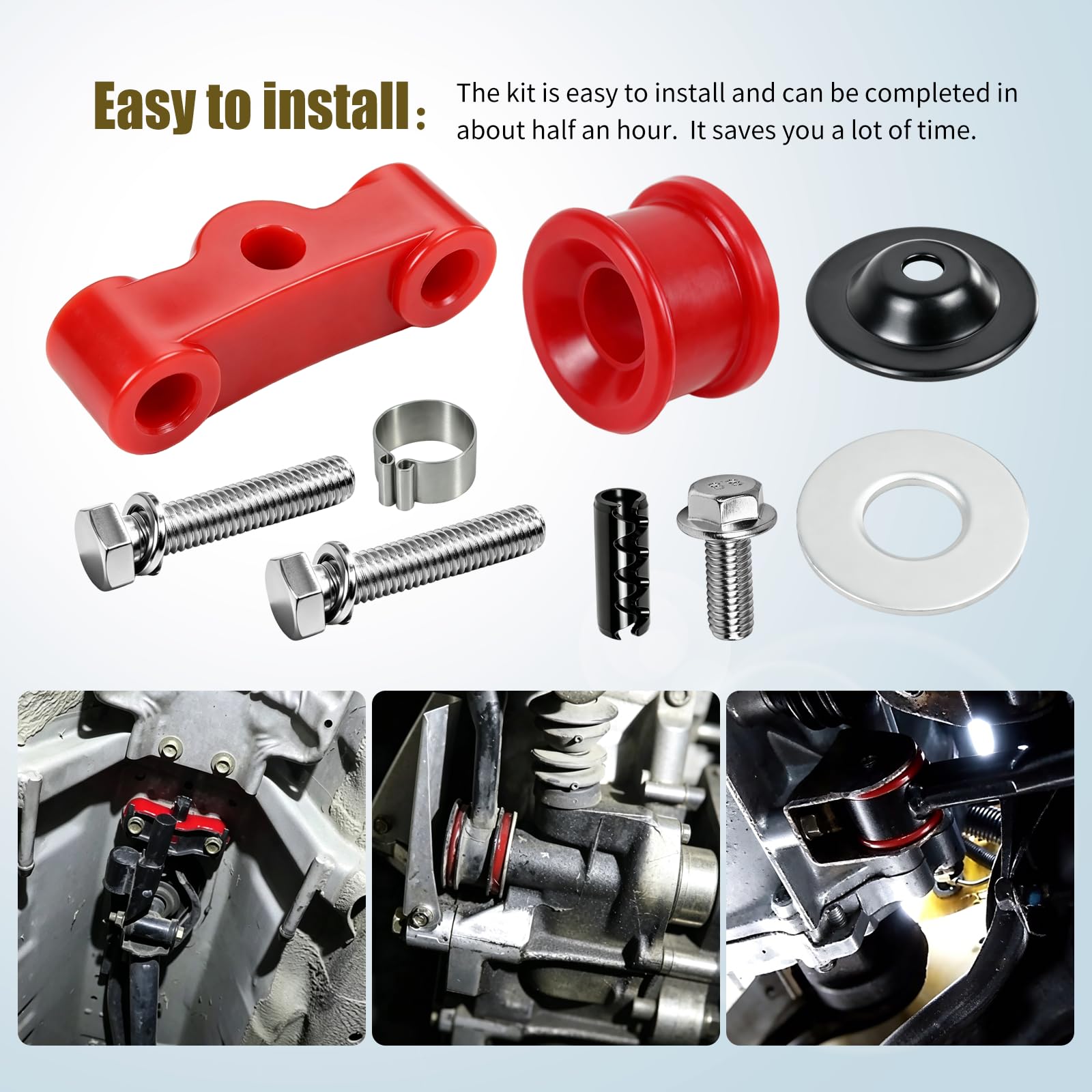 アクセサリー isnb_doi Energy Suspension Shifter Bushing Compatible with Honda B Series