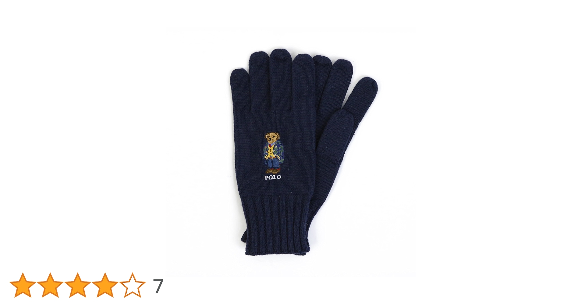 Amazon.co.jp: Polo Ralph Lauren Men's Polo Bear Knit Gloves