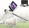 Artificial Insemination Kit for DogsSheepPigCowHorse, Visual Insemination Gun Adjustable Screen Cow Artificial Insemination Device Cow Visual Endoscope Sperm Ai Gun Tools,DogSheepPig