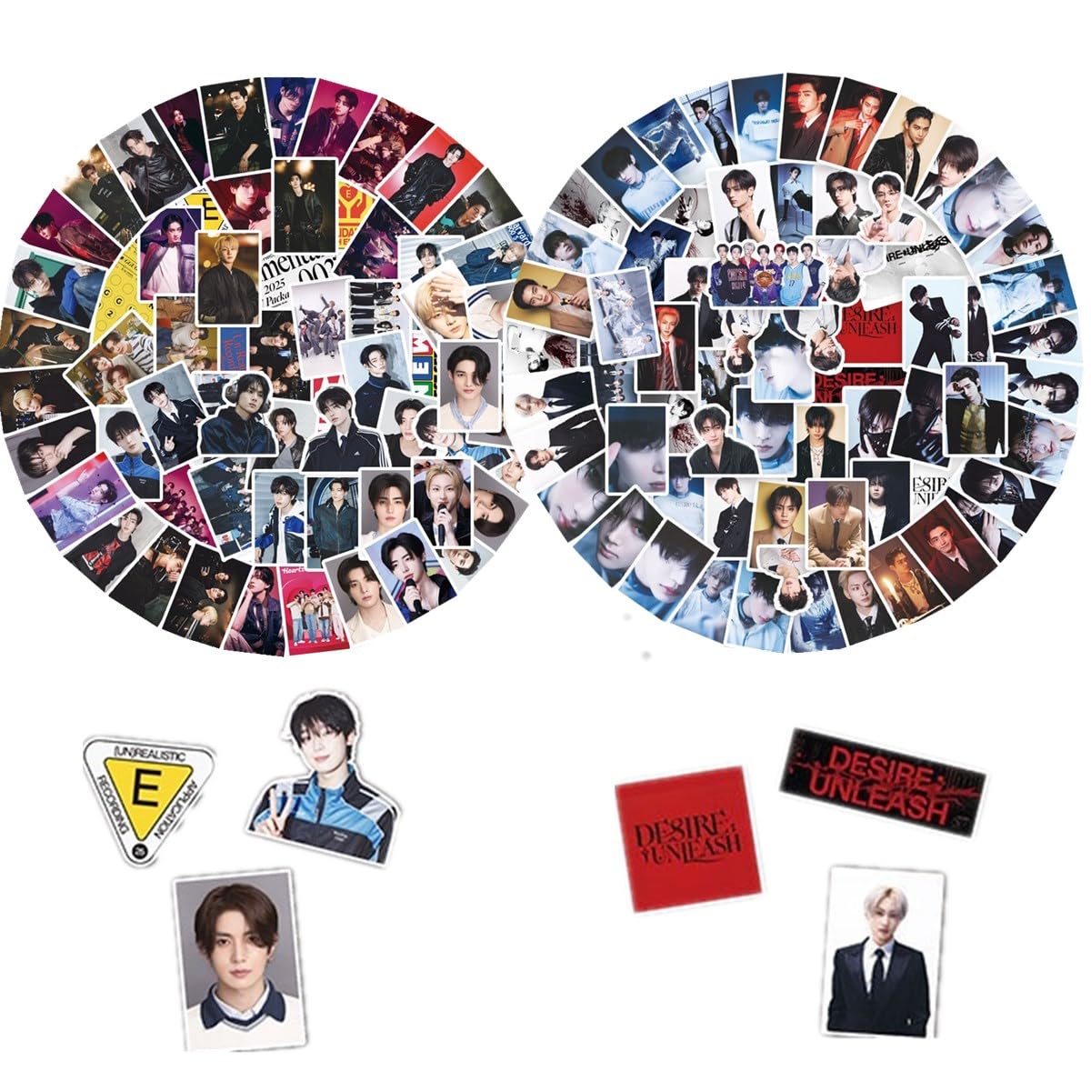 185PCS Sticker,New Album Stickers for Laptop Luggage Skateboard Cellphone Decorati