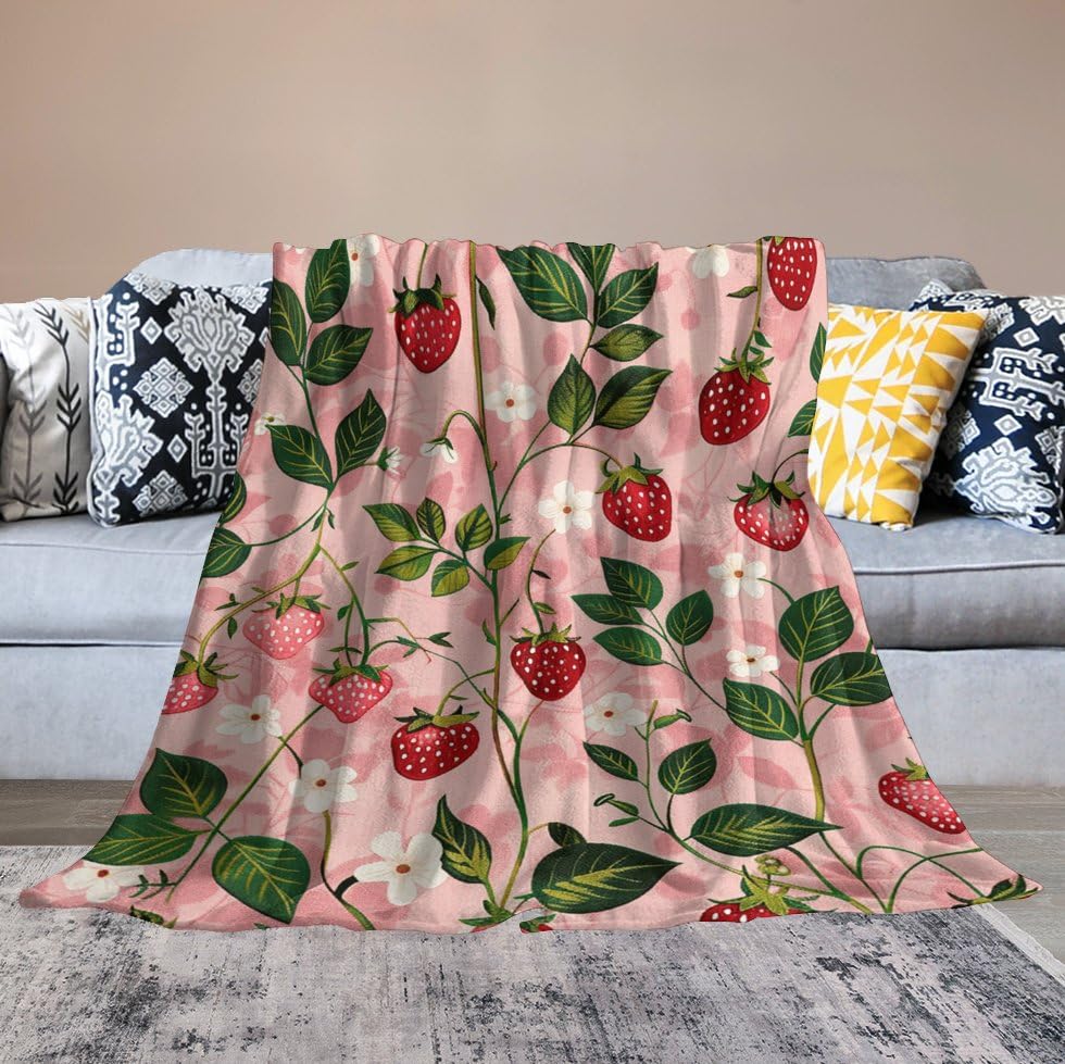 Couverture flanelle douce et respirante pour climatisation toutes saisons