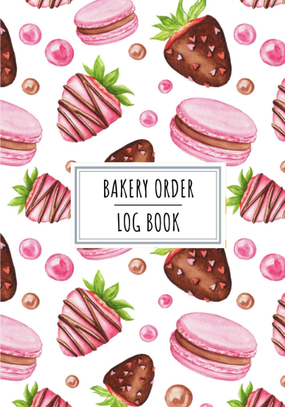 Buy Bakery Order Log Book Professionnal Cake Order Book For Bakers and