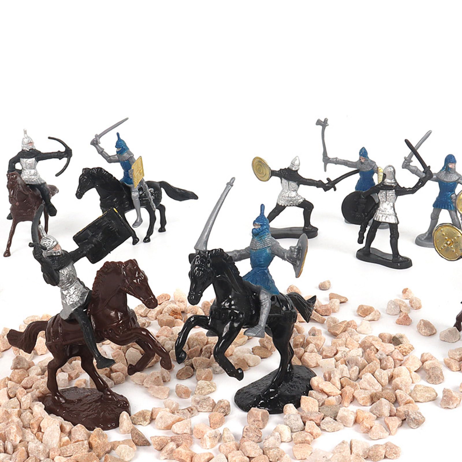 Amazon.co.jp: 古代ローマ騎兵馬モデルフィギュア兵士自動車装飾男性