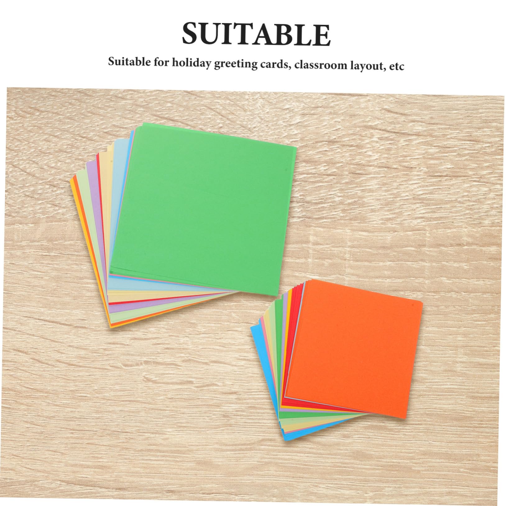 Veemoon 10taschen Handgefertigtes Farbiges Origami-faltpapier Beutel Quadratisches Bastelpapier für Junge Mädchen Doppelseitiges Diy-kunstpapier Einfaches Falten für Bastelprojekte