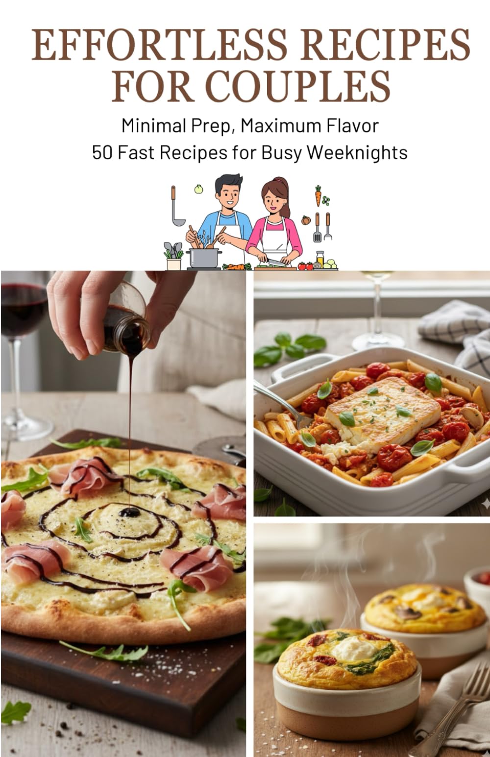 Effortless Recipes for Couples: Minimal Prep, Maximum Flavor 50 Fast Recipes for Busy Weeknights