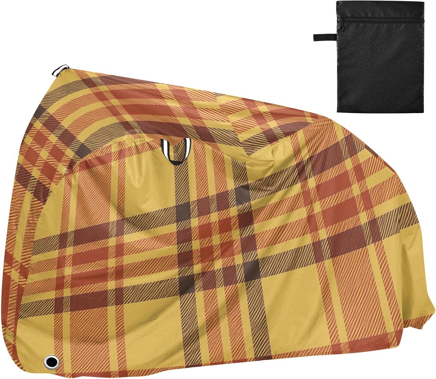 Scottish Plaid Covers for Bike Waterproof Motorcycle Cover Bikes Storage