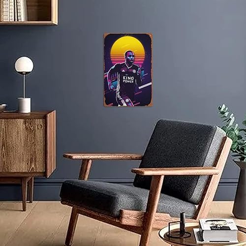 Miniatura 5 de Ricardo Pereira Sports posters Retro Metal tin Sign Halloween Tin Sign,Cave,Bar,Club, Home Wall Art Metal Tin Sign 8x12 inches