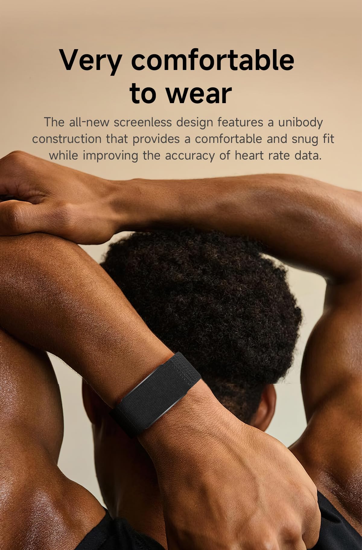 Atlanta Fitnessband mit 3 Bändern Gesundheitstracker - 9760/7 | Inklusive 3 Klettbändern – Displayloser Fitnesstracker